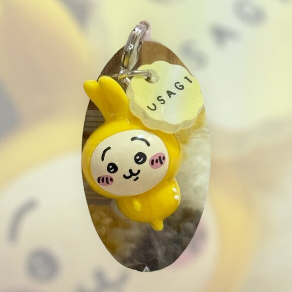 [SOLD] Chiikawa | Keychain Set of 3 | Mini Figure Key Charm | Hachiware | Usagi - Picture 3 of 4